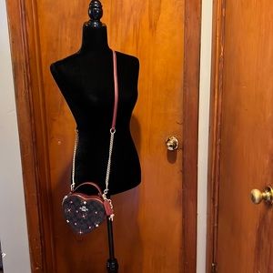 Coach Sweetheart Crossbody with purse charms